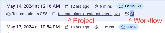 Testcontainers Desktop project and workflow