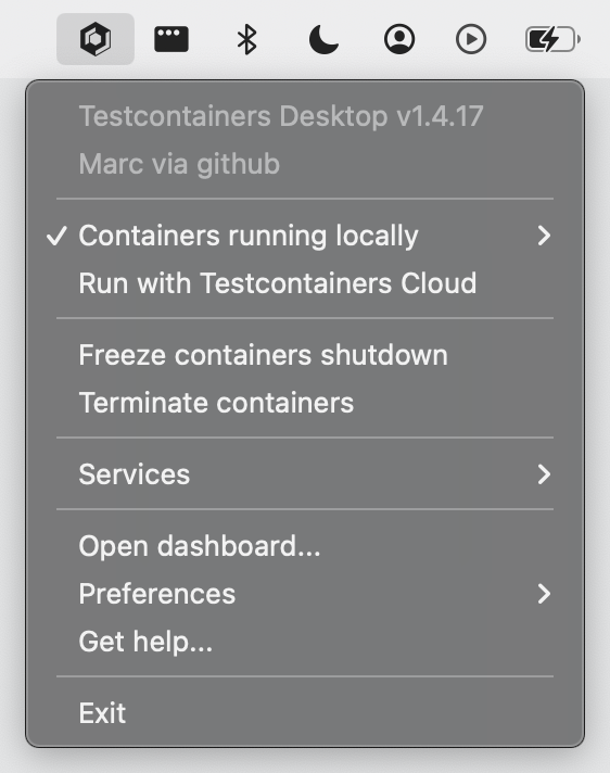Testcontainers Desktop overview
