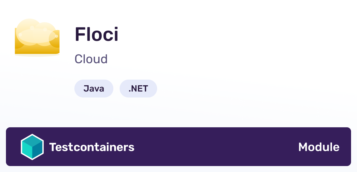 Floci Par Testcontainers Floci Module