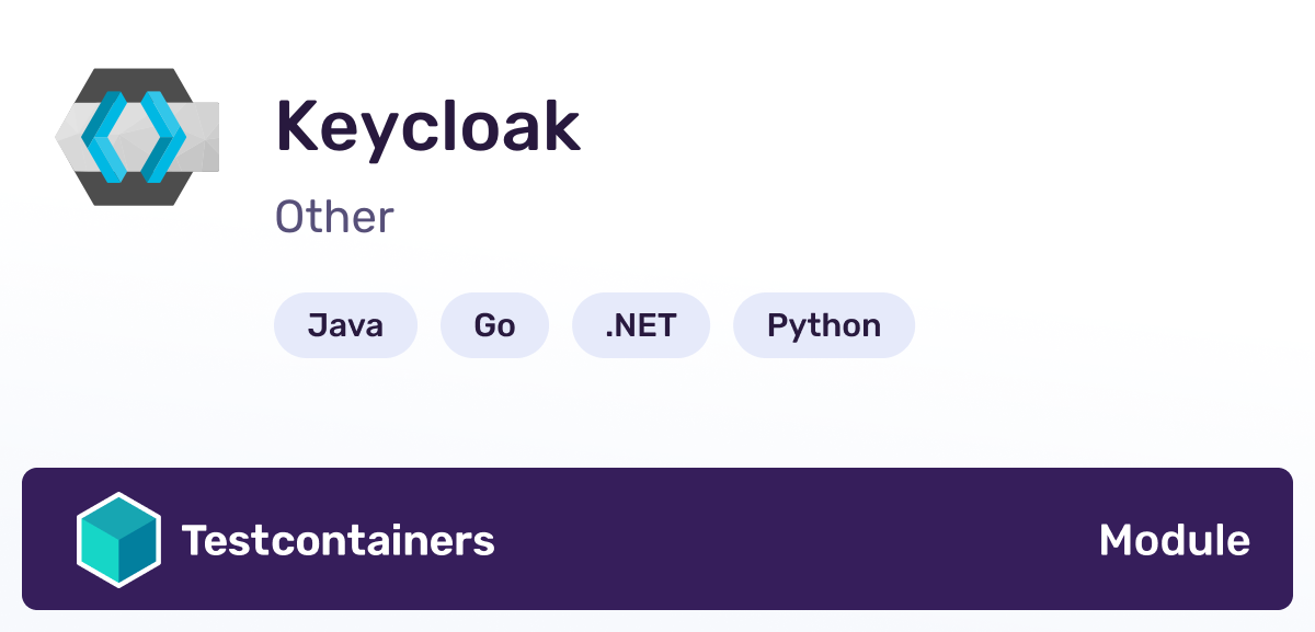 Testcontainers Keycloak Module